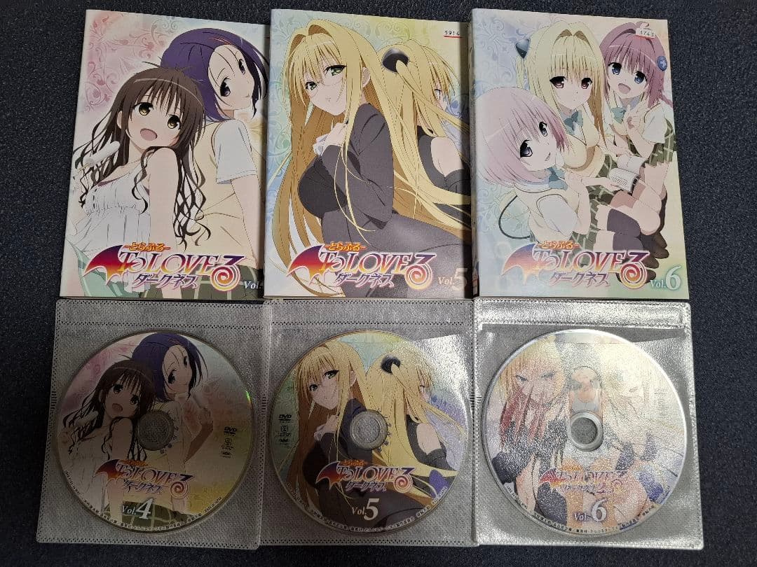 To LOVEる-とらぶる-ダークネス 1期＋2期 レンタル落ちDVD　全13巻