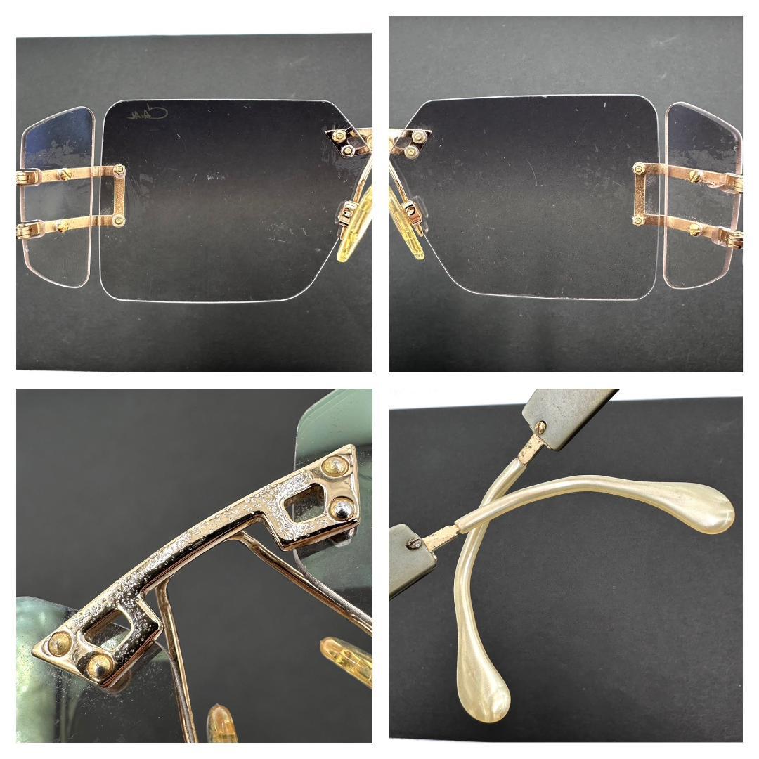 CAZAL カザール サングラス 度なし MOD.923 リムレス