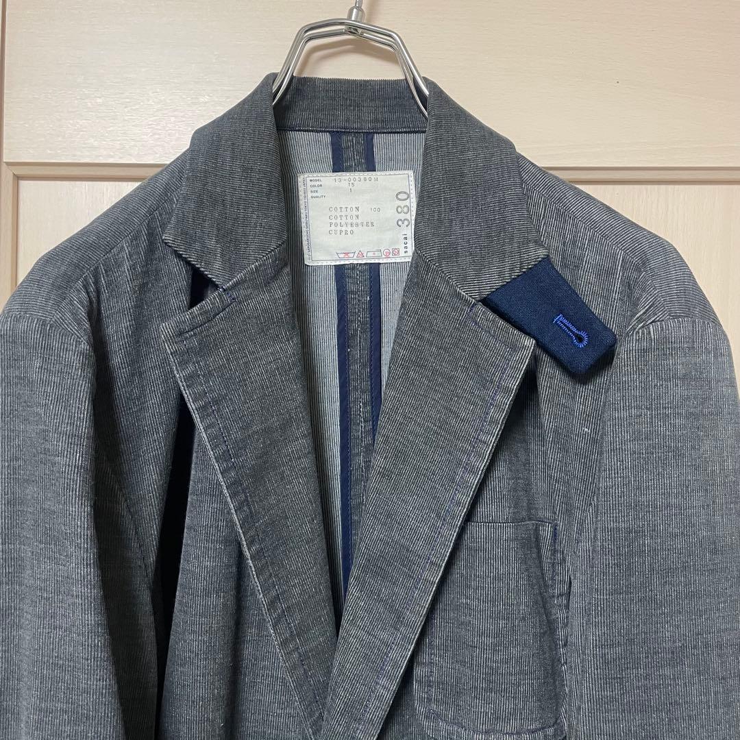 sacai 13SS エルボーパッチ 2B テーラードジャケット 1