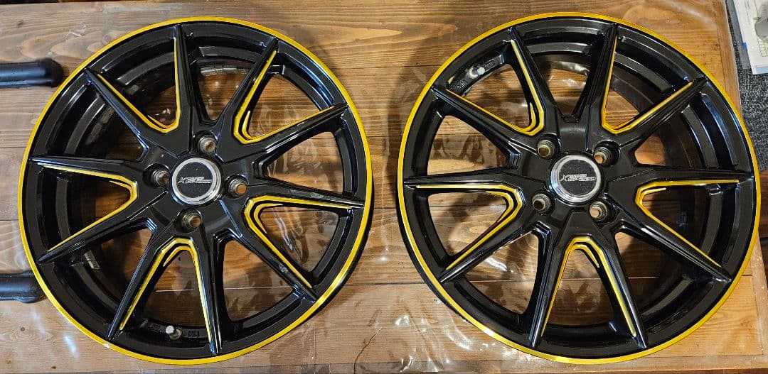 16インチ CROSS SPEED ホイール 5J +45 4穴 4本