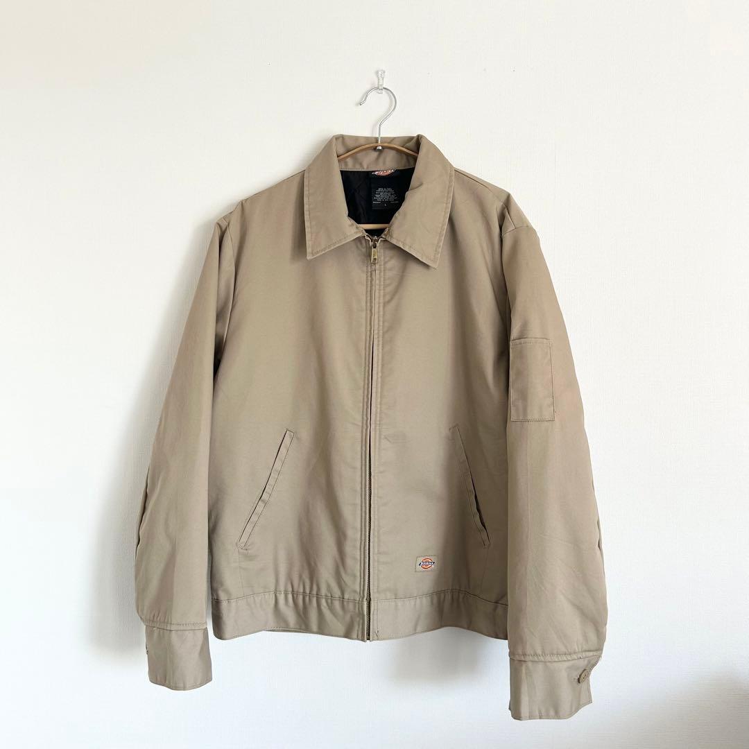 USA企画 Dickies アイゼンハワージャケット カーキ L 短丈