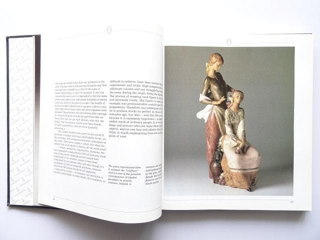 洋書◆リヤドロ作品写真集 本 陶磁器 工芸品