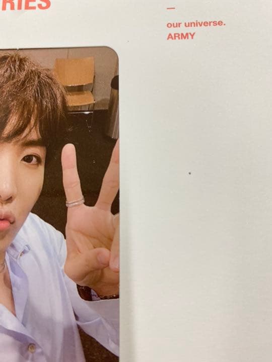 【公式】BTS 2019 Memories ホソク J-hope　トレカ写真6枚