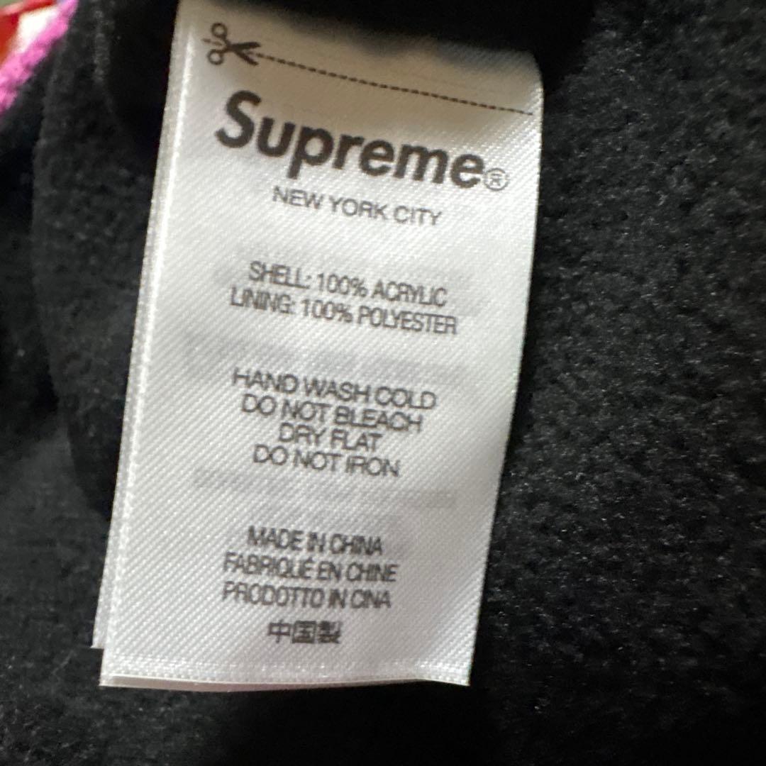 Supreme Diamond Beanie ピンク