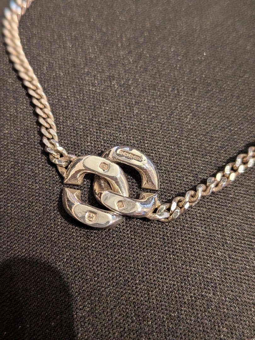【極美品】BUNNEY Chain w/Curb Clasp L ネックレス