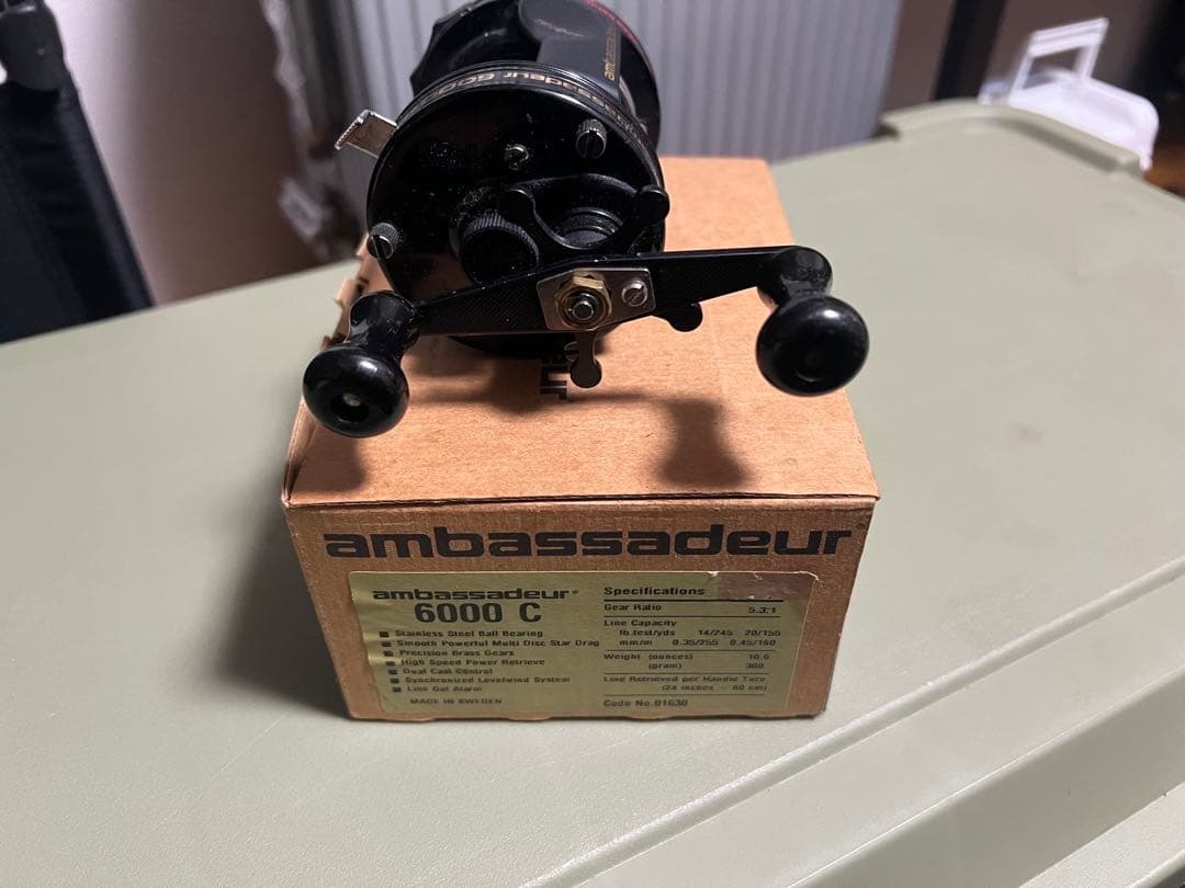 ambassadeur 6000 C 美品　元箱付き　雷魚　ナマズ