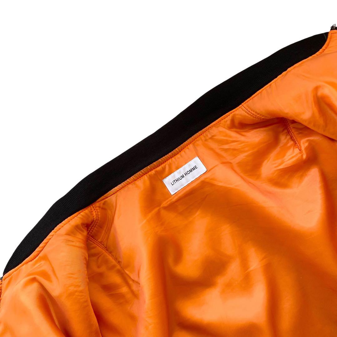 LITHIUM HOMME リチウムオム【美品】OVERSAZED MA-1