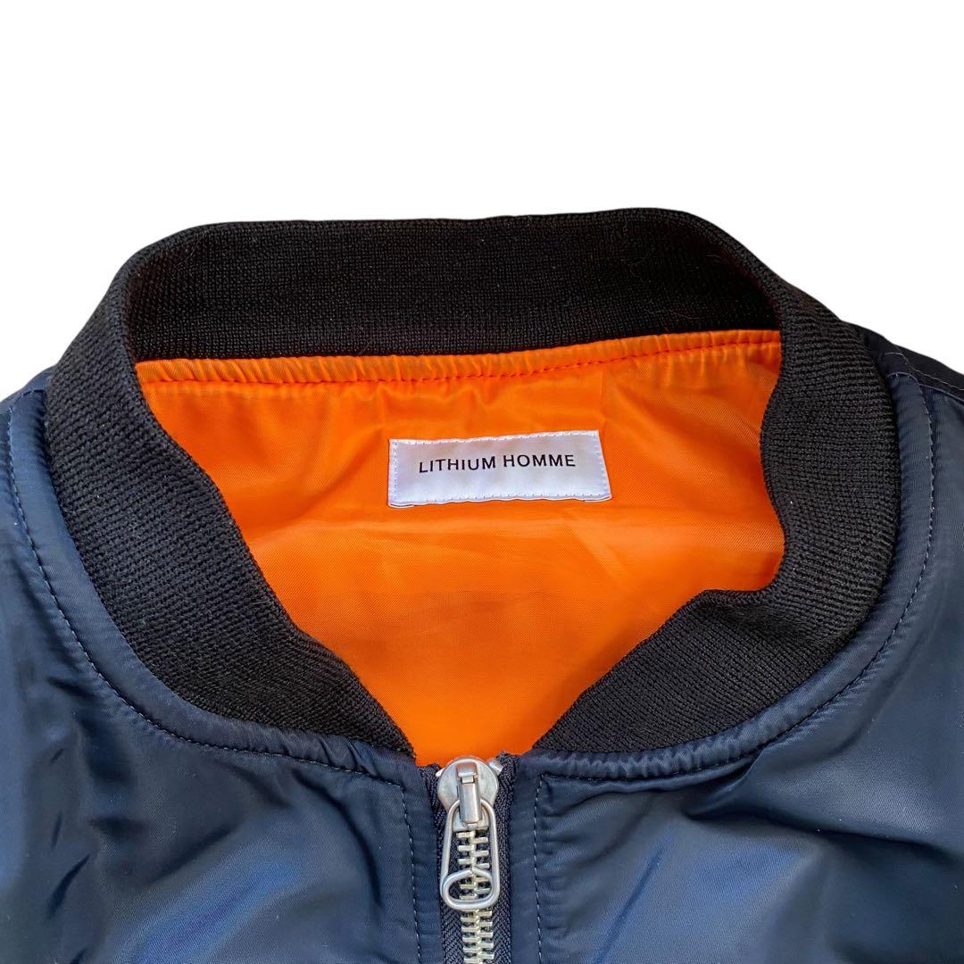 LITHIUM HOMME リチウムオム【美品】OVERSAZED MA-1