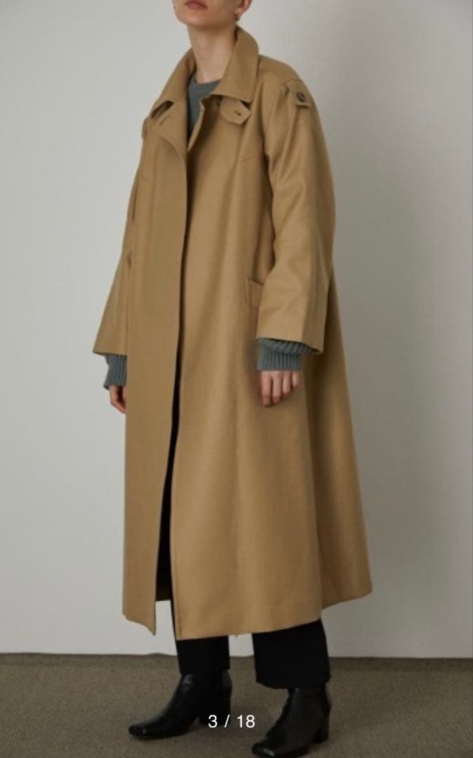 ジャケット・アウター over size maxi coat RIM.ARK