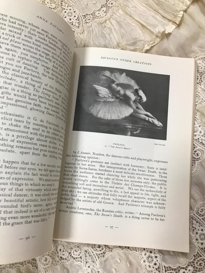 貴重　レア　anna pavlowa アンナ・パブロワ　輸入本　ヴィンテージ　本