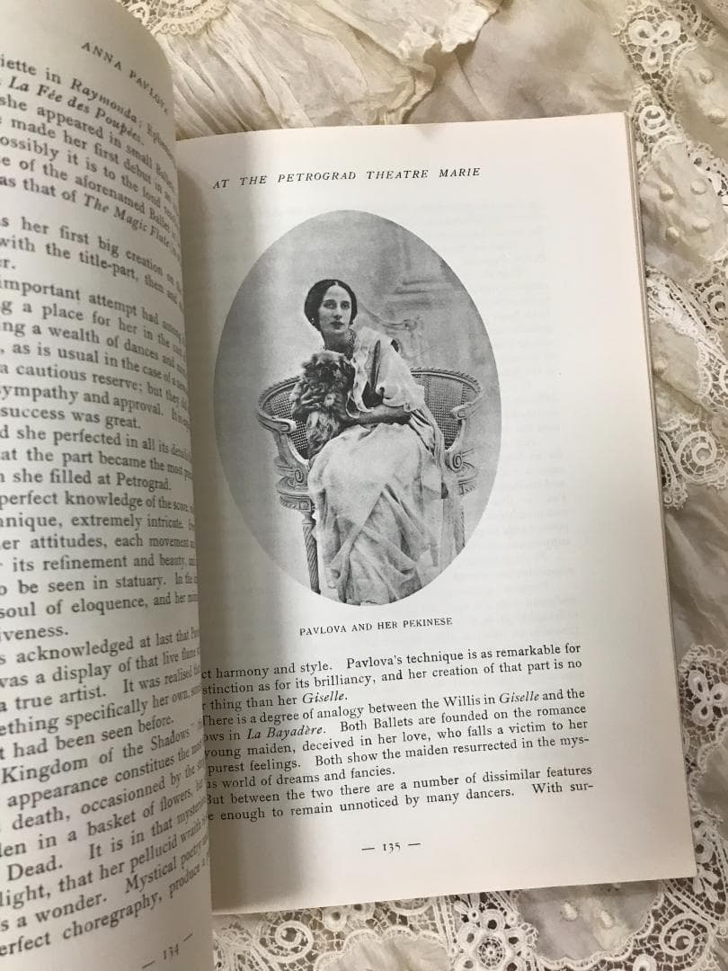 貴重　レア　anna pavlowa アンナ・パブロワ　輸入本　ヴィンテージ　本