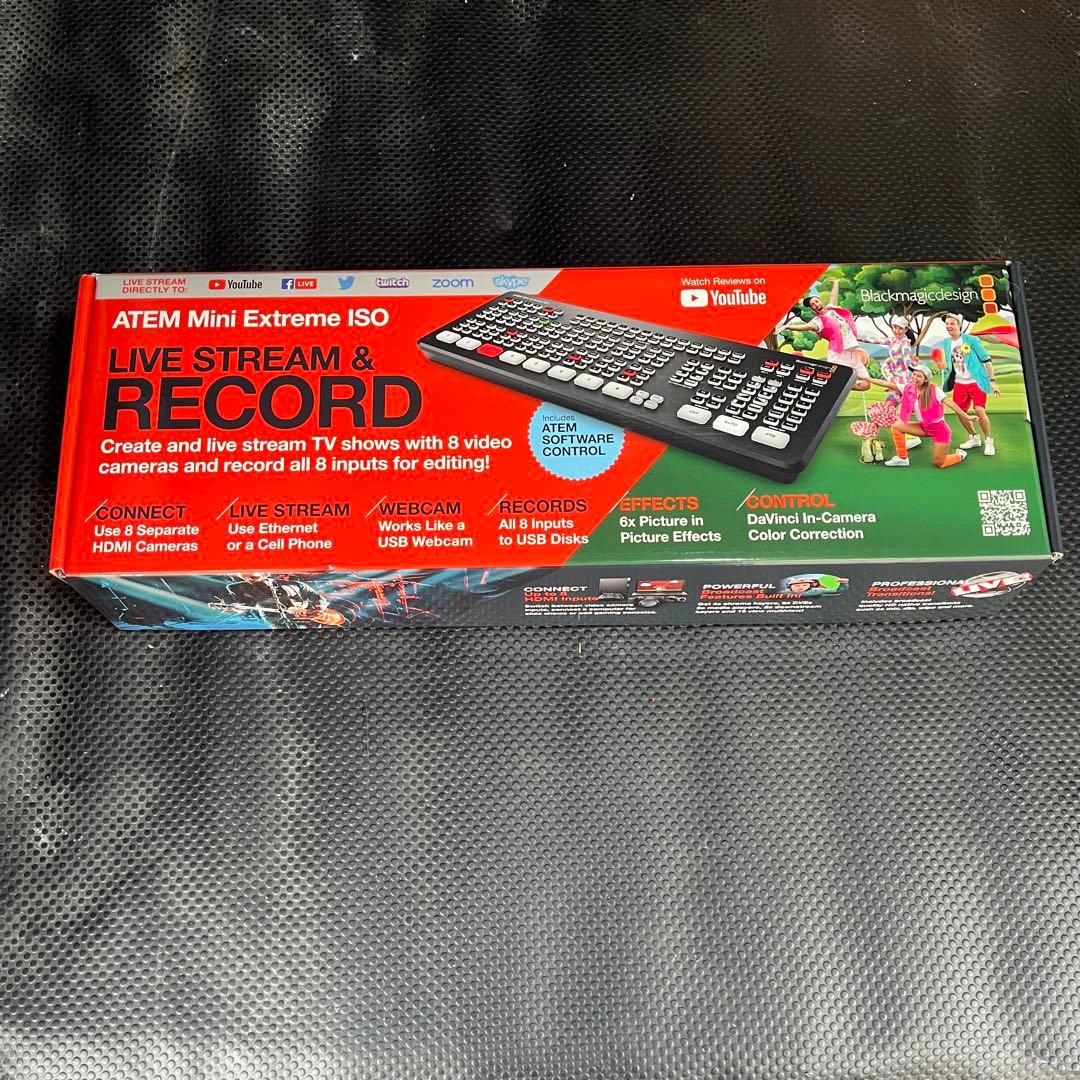 ブラックマジック ATEM Mini Extreme ISO