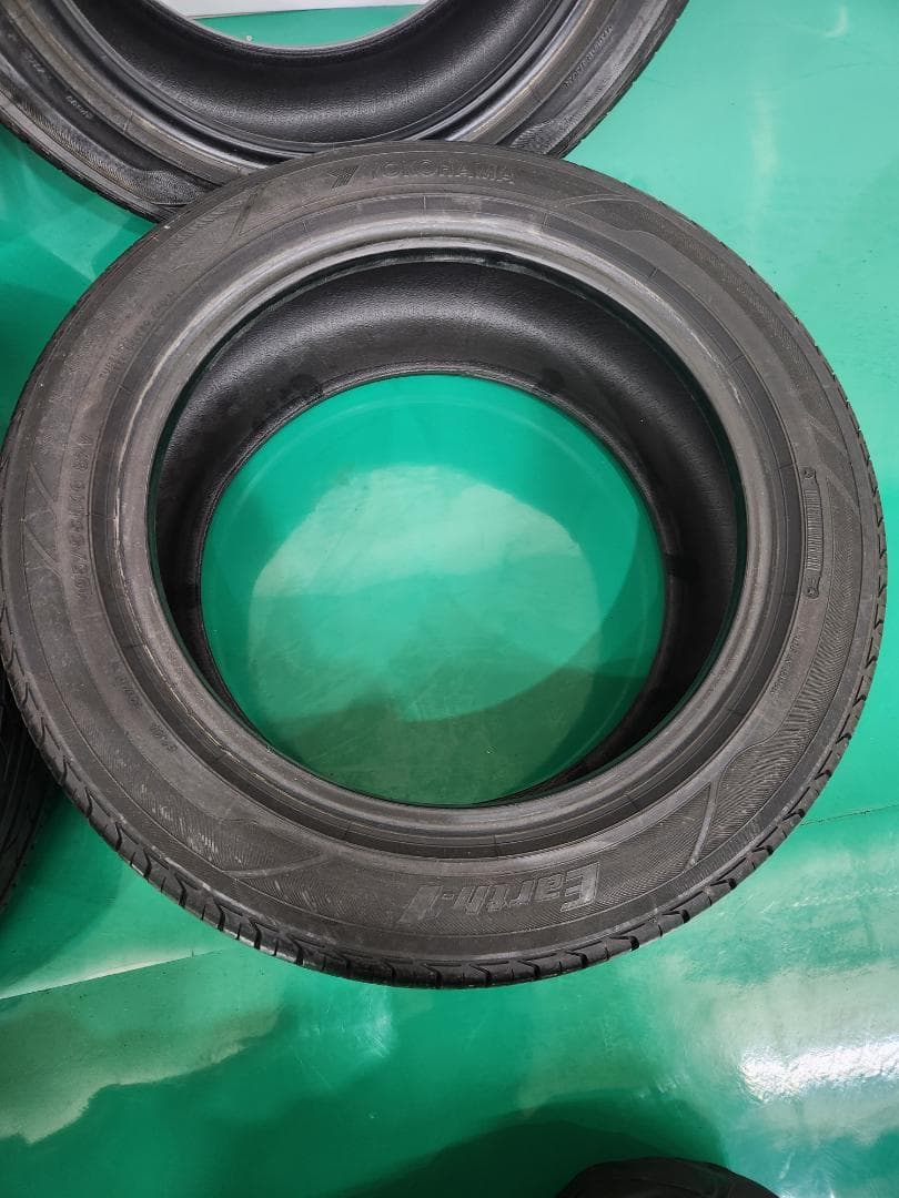 送料込☆ヨコハマタイヤ195/55R16日本製☆4本