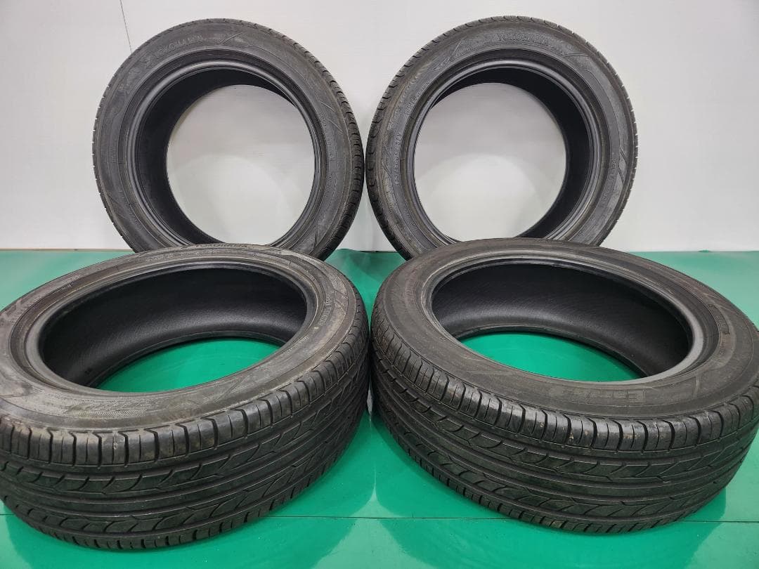 送料込☆ヨコハマタイヤ195/55R16日本製☆4本