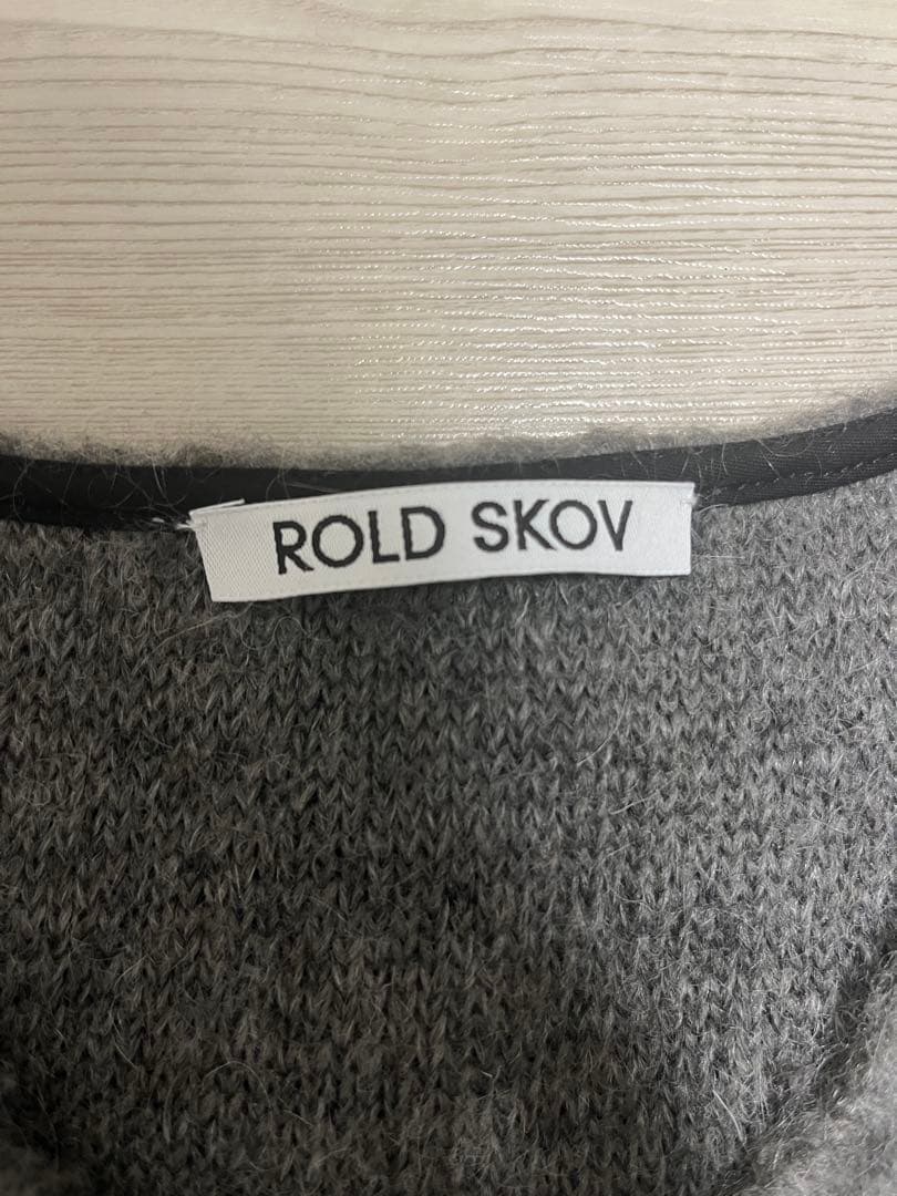 ROLD SKOV モヘアニットベスト　s