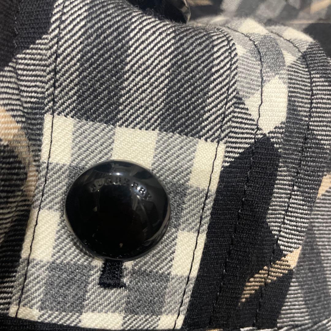 BURBERRYチェック柄 フレアワンピース　ウール　ノースリーブ