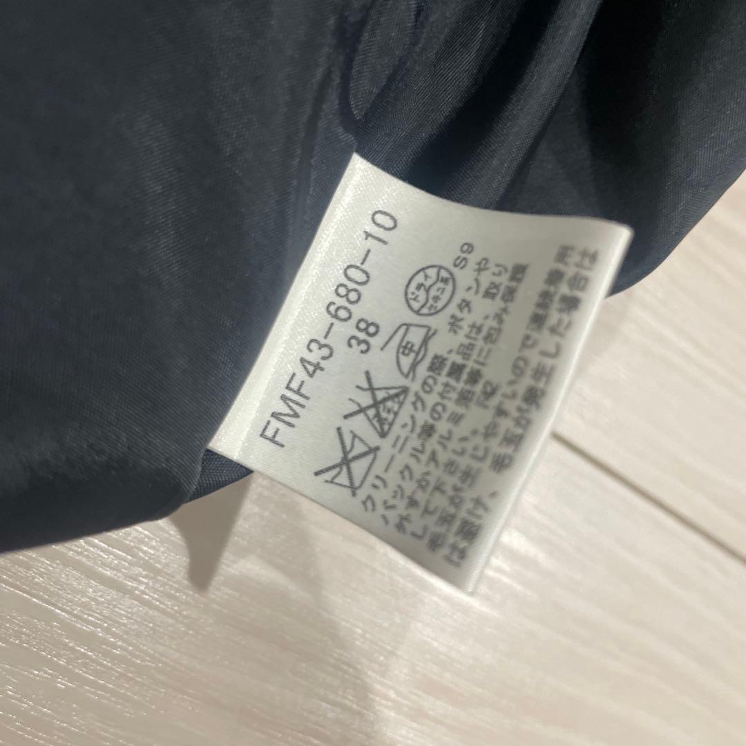 BURBERRYチェック柄 フレアワンピース　ウール　ノースリーブ