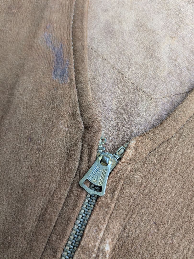貴重◎ 30's vintage leather vest york