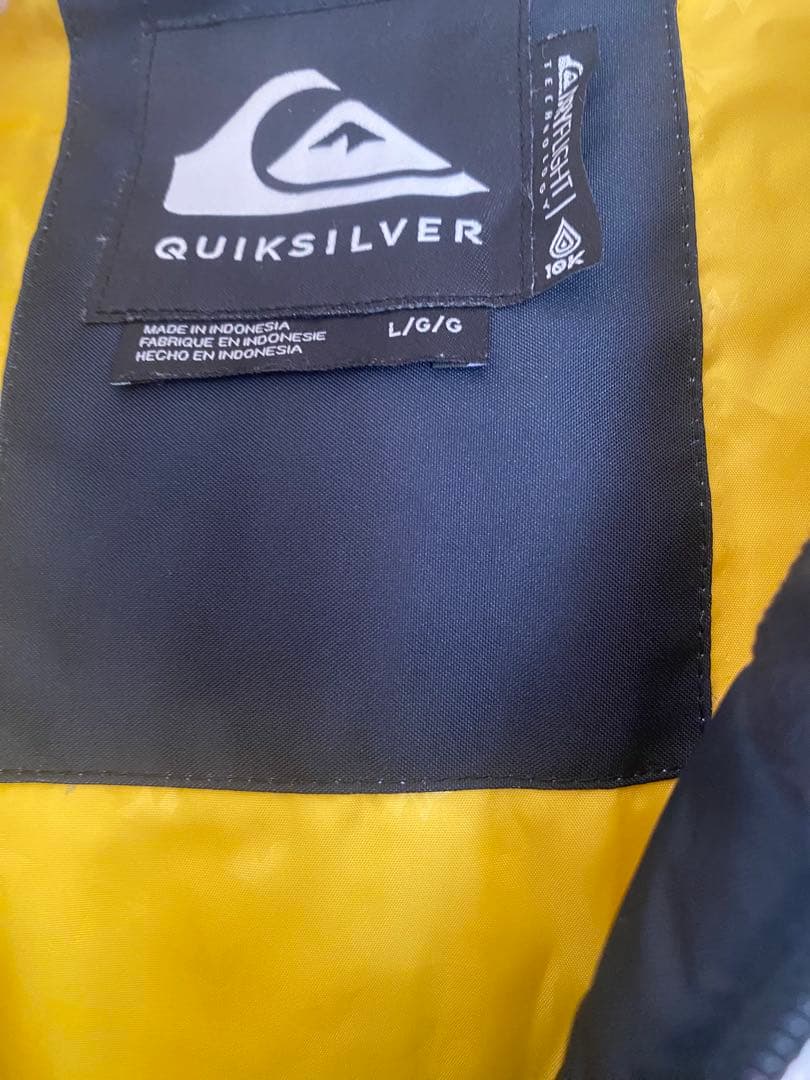 Quiksilver スノーウェア メンズＬ