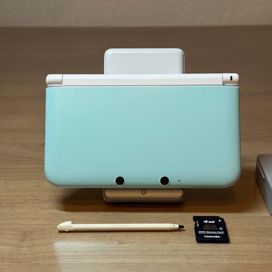 6-012 ニンテンドー3DS LL ミント×ホワイト