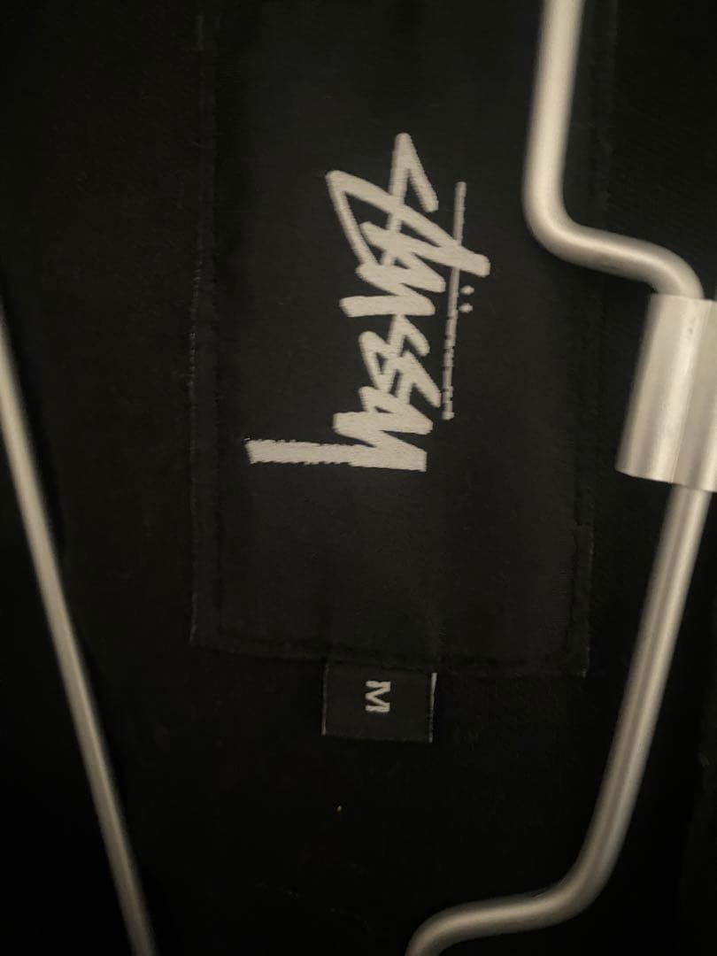 S*S様 【Stussy】ステューシー ビッグロゴ コート パーカー ブラック