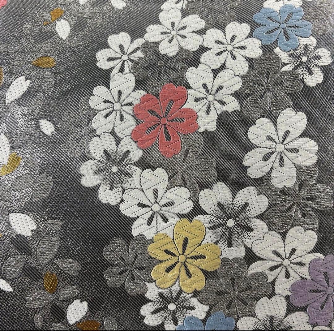 振袖 フルセット ピンク 花柄 シルバー帯 成人式 前撮り
