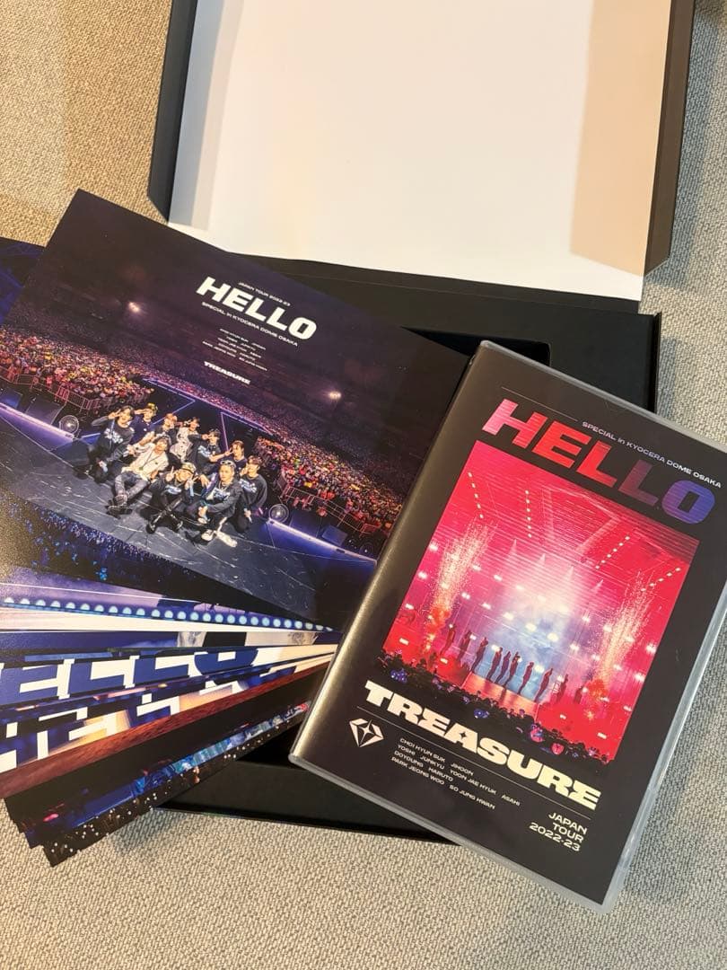 初回生産限定 TREASURE HELLO TOUR 3DVD ハロツ　京セラ