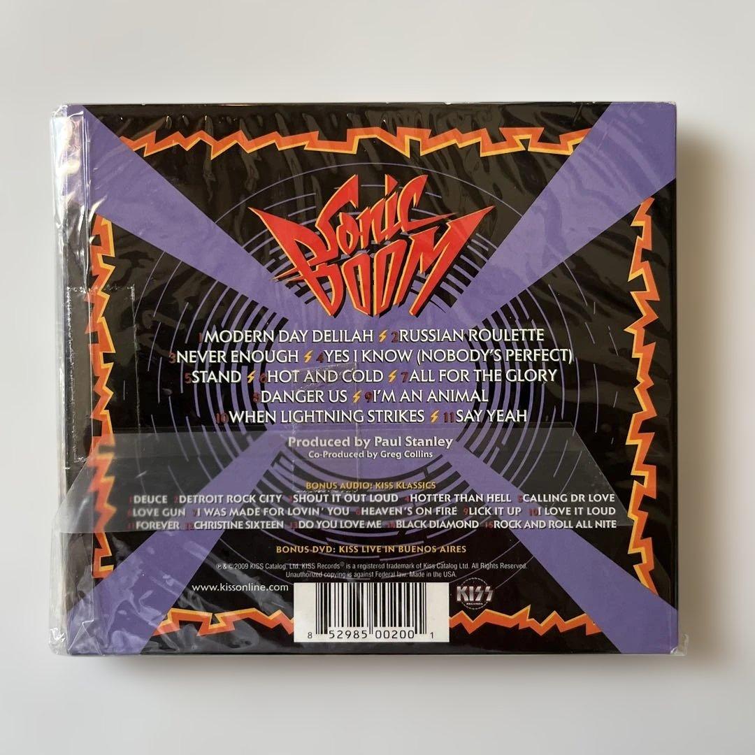 キッス / ソニック・ブーム 輸入盤CD＋ボーナスCD、DVD