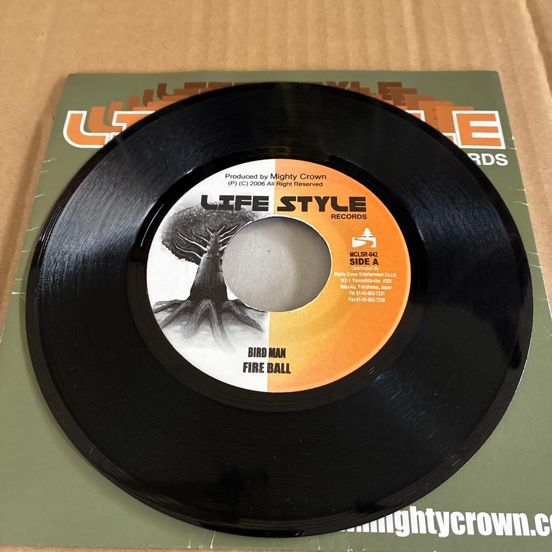 FIRE BALL / BIRD MAN CODE Z 7インチレコード