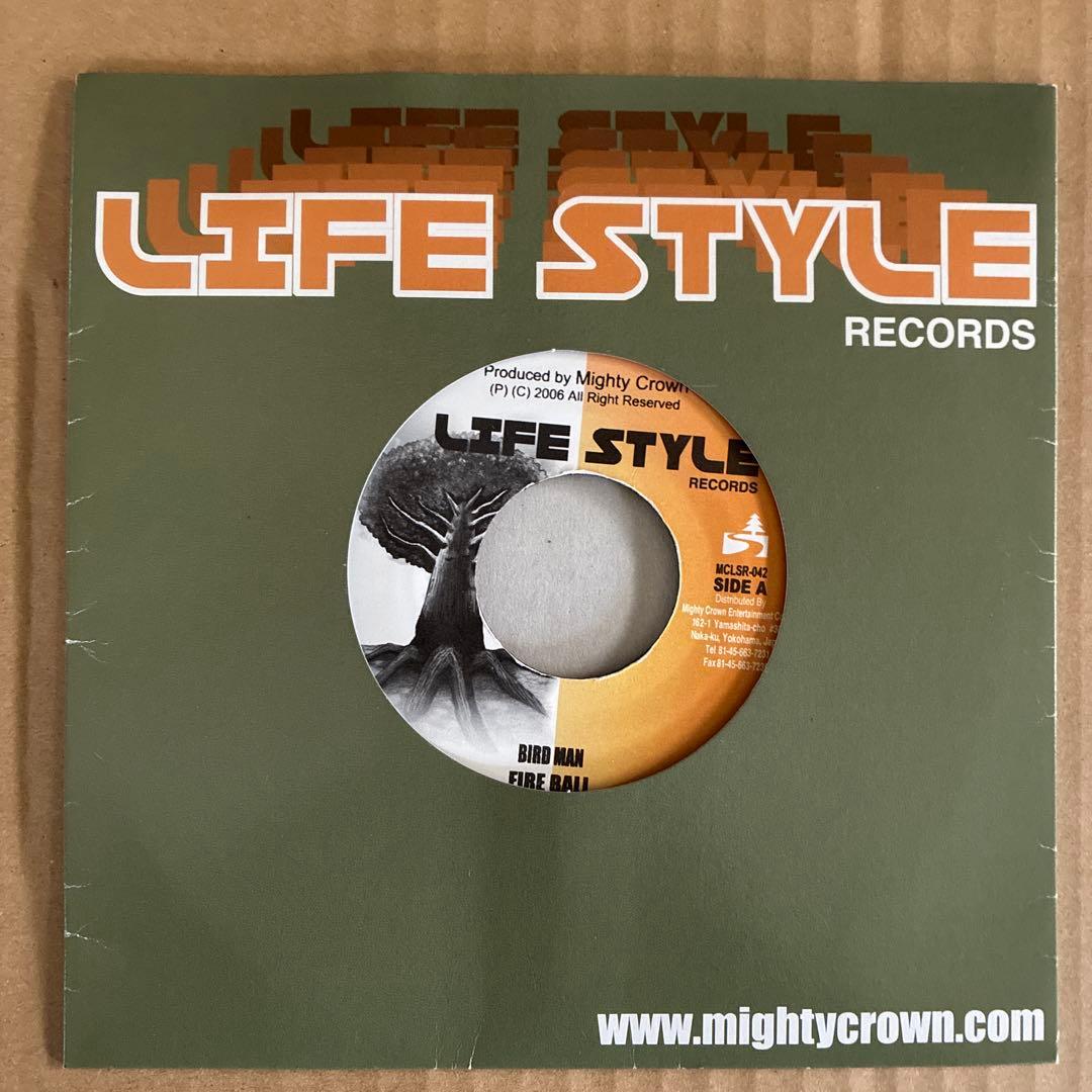 FIRE BALL / BIRD MAN CODE Z 7インチレコード