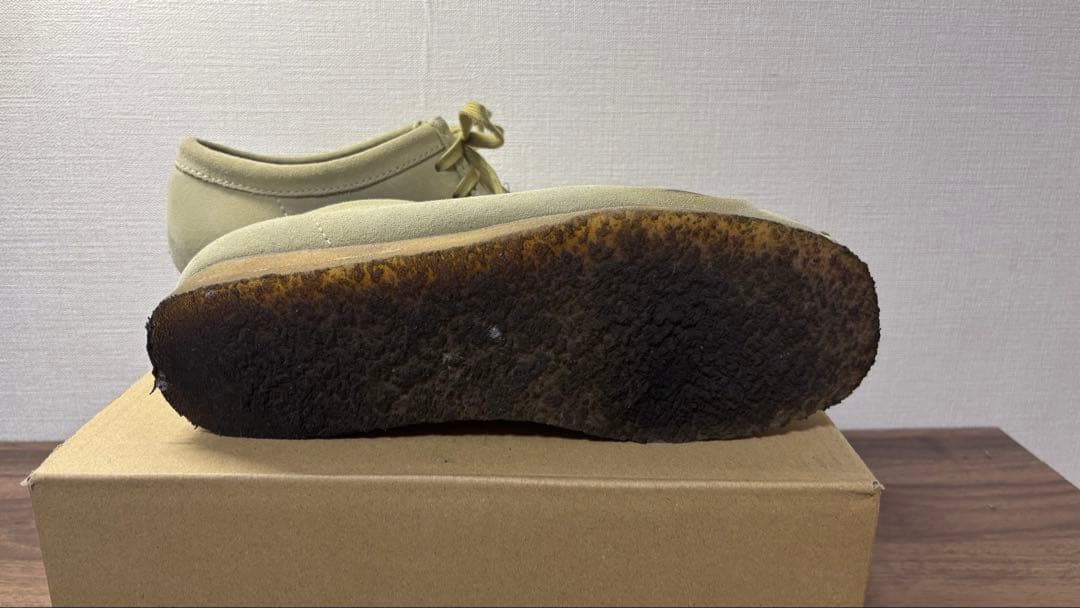 靴 Clarks wallabee