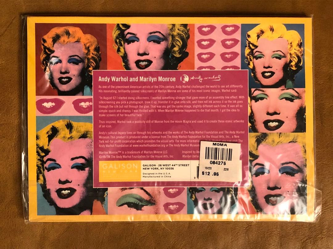 未開封MoMA Andy Warhol StickyNotesアンディウォーホル