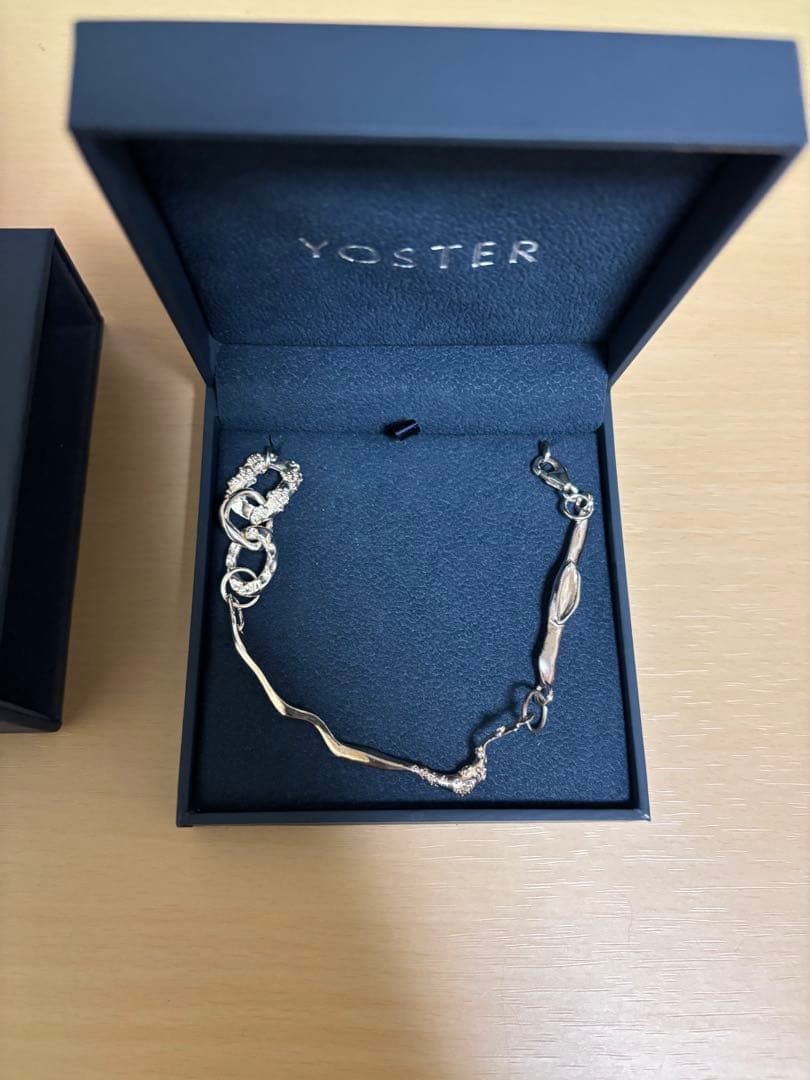 YOSTER ヨースター 46cm シルバーネックレス　OUR's