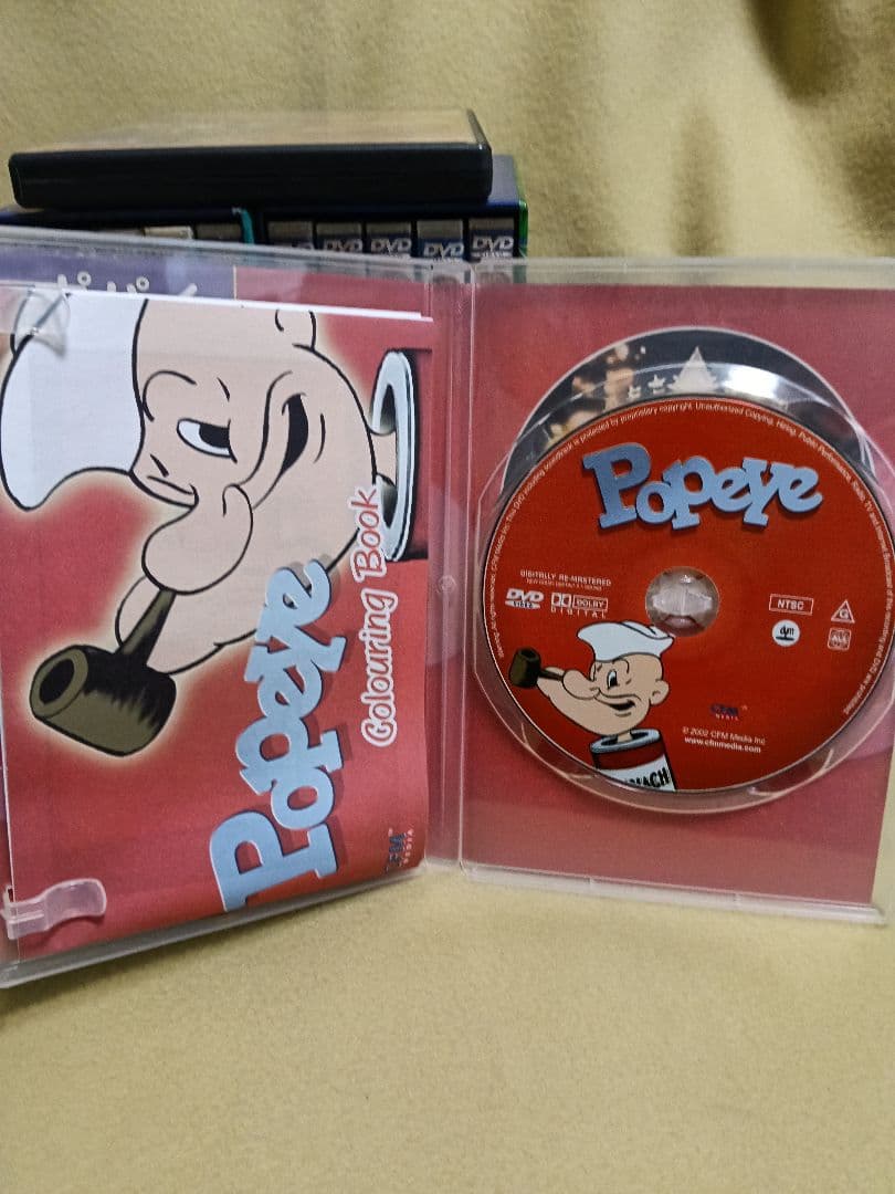トムとジェリーDVDボックスセットとポパイ