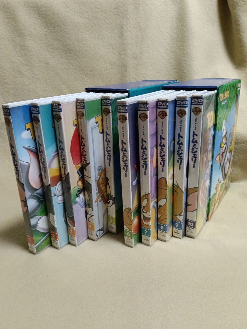トムとジェリーDVDボックスセットとポパイ