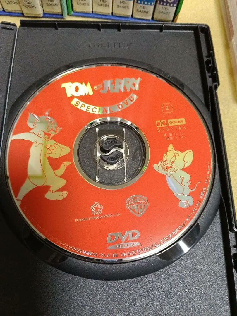 トムとジェリーDVDボックスセットとポパイ