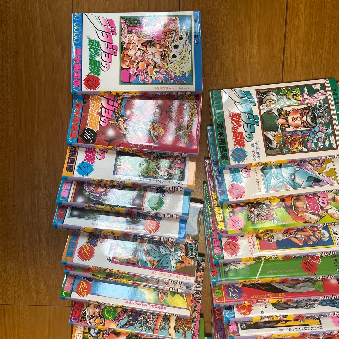 ジョジョの奇妙な冒険 107巻セット1部から7部まで外伝3巻