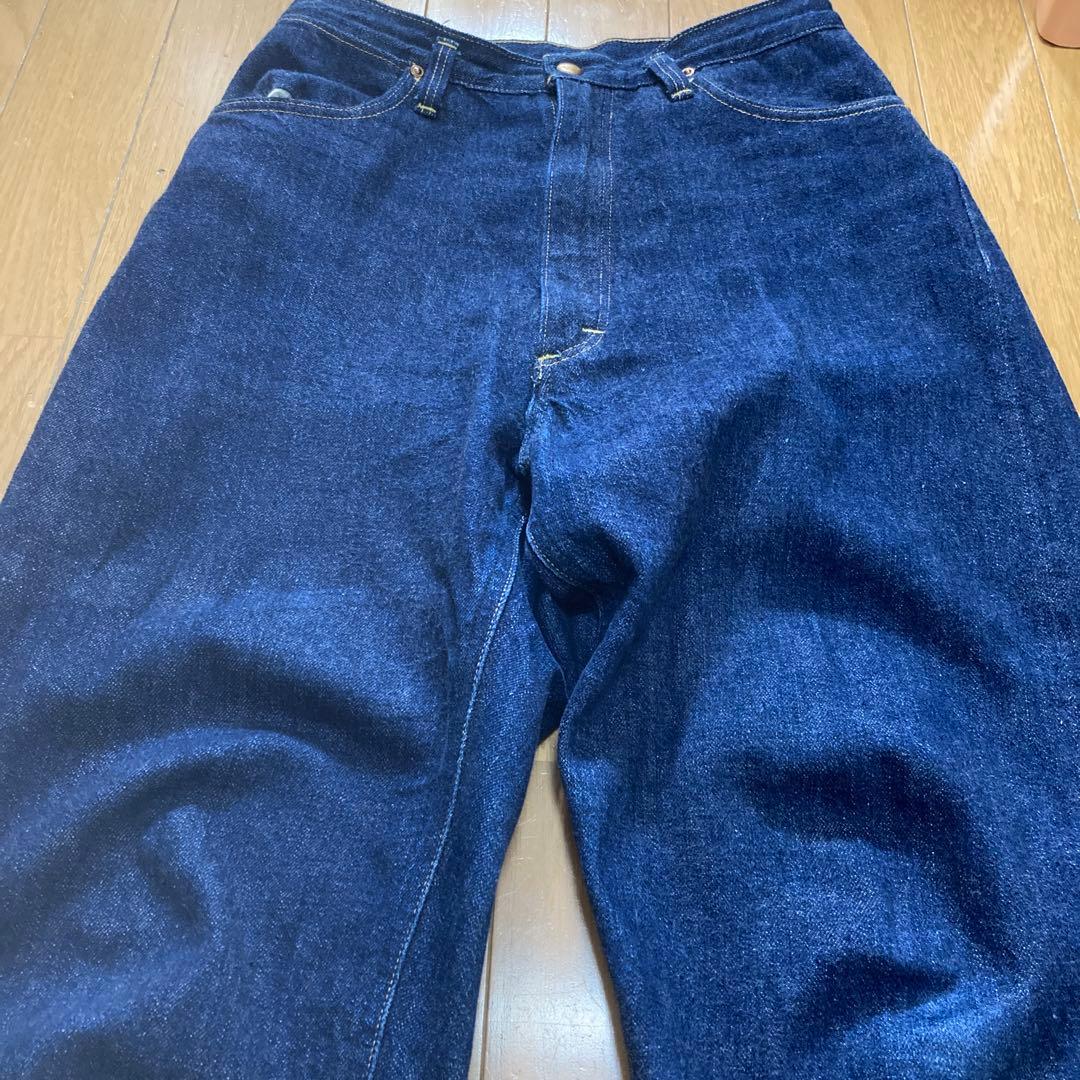 セール☆美品☆オアスロウ ハイウエスト セルビッジ デニム パンツ