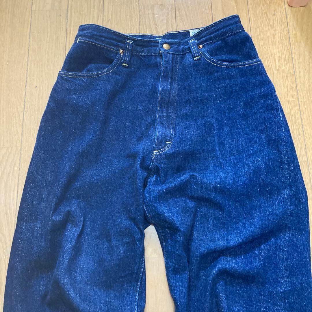 セール☆美品☆オアスロウ ハイウエスト セルビッジ デニム パンツ