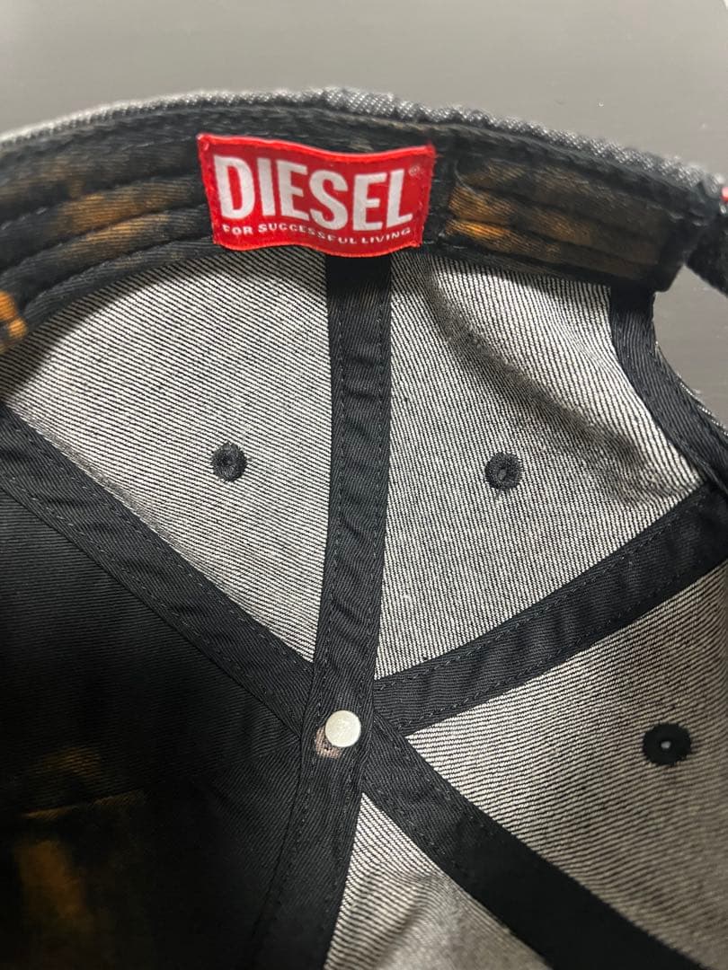 diesel キャップ C-Seymon-Black