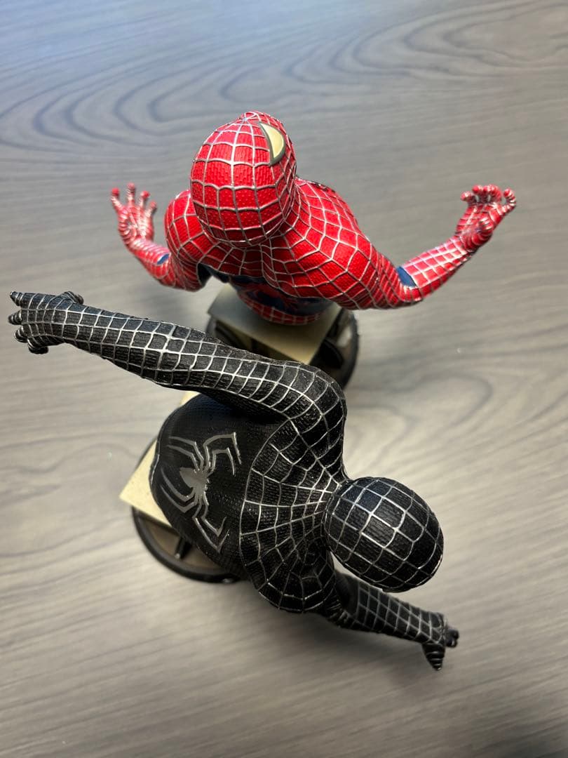 【激レア】　2個セット　スパイダーマン　黒スパイダーマン