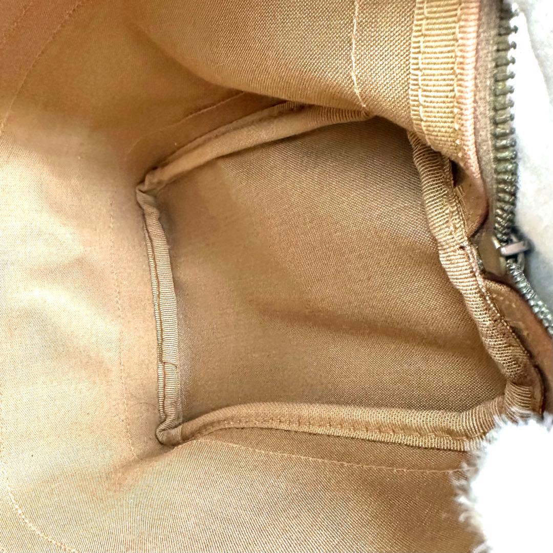 OLD GUCCI ボストンバッグ gg スプリーム レザー PVC ブラウン