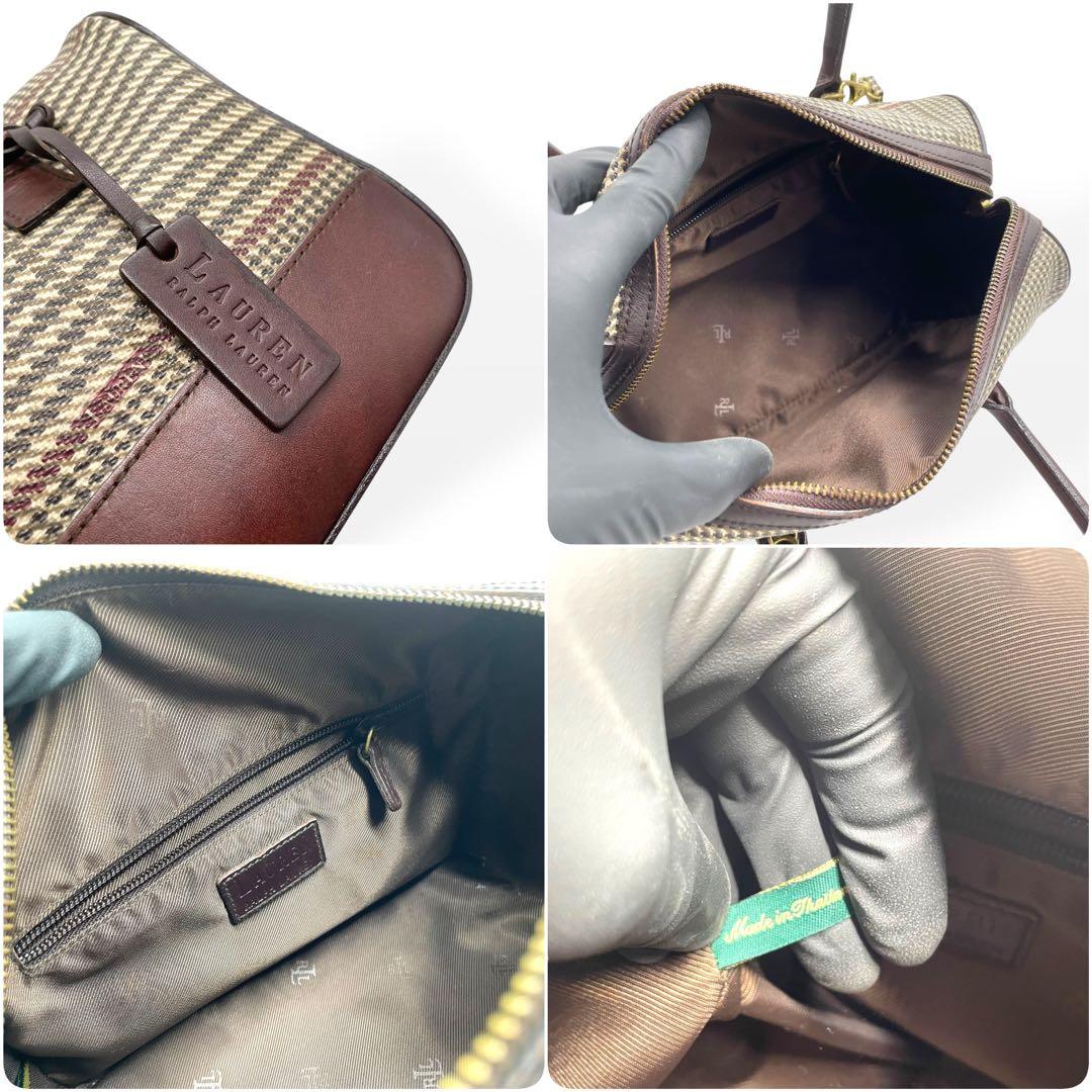 極美品　希少　LAUREN RALPH LAUREN 2way ミニボストン