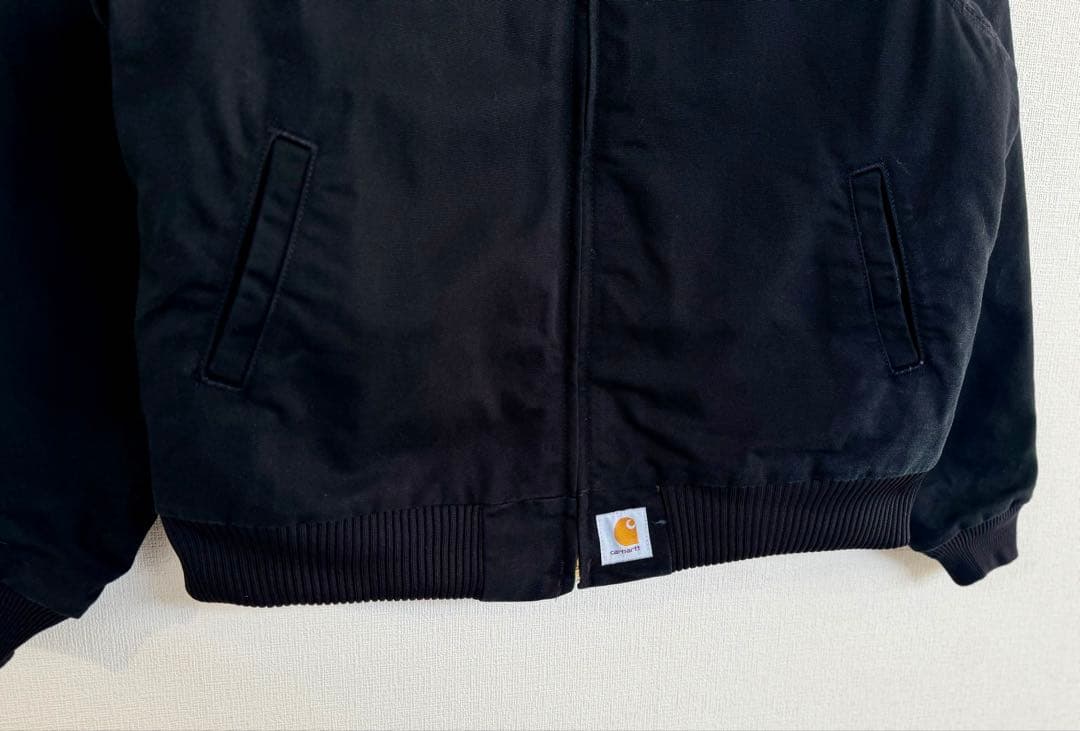 超超スペシャル カーハート サンタフェジャケット XL ブラック 黒