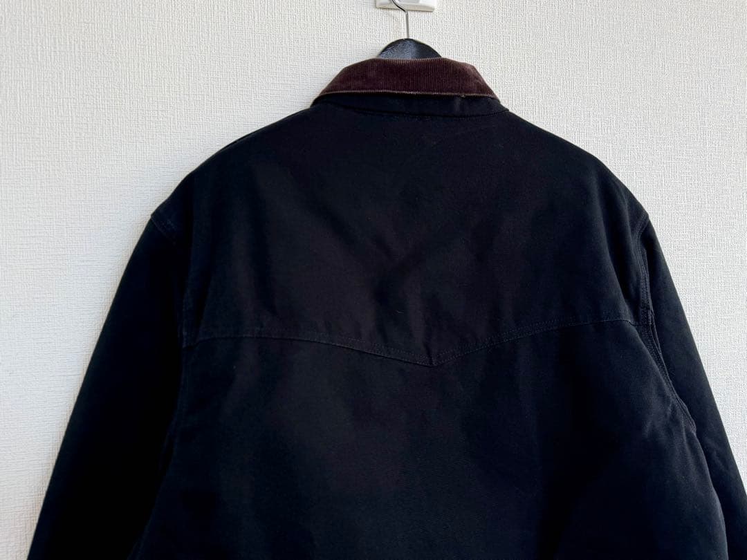 超超スペシャル カーハート サンタフェジャケット XL ブラック 黒