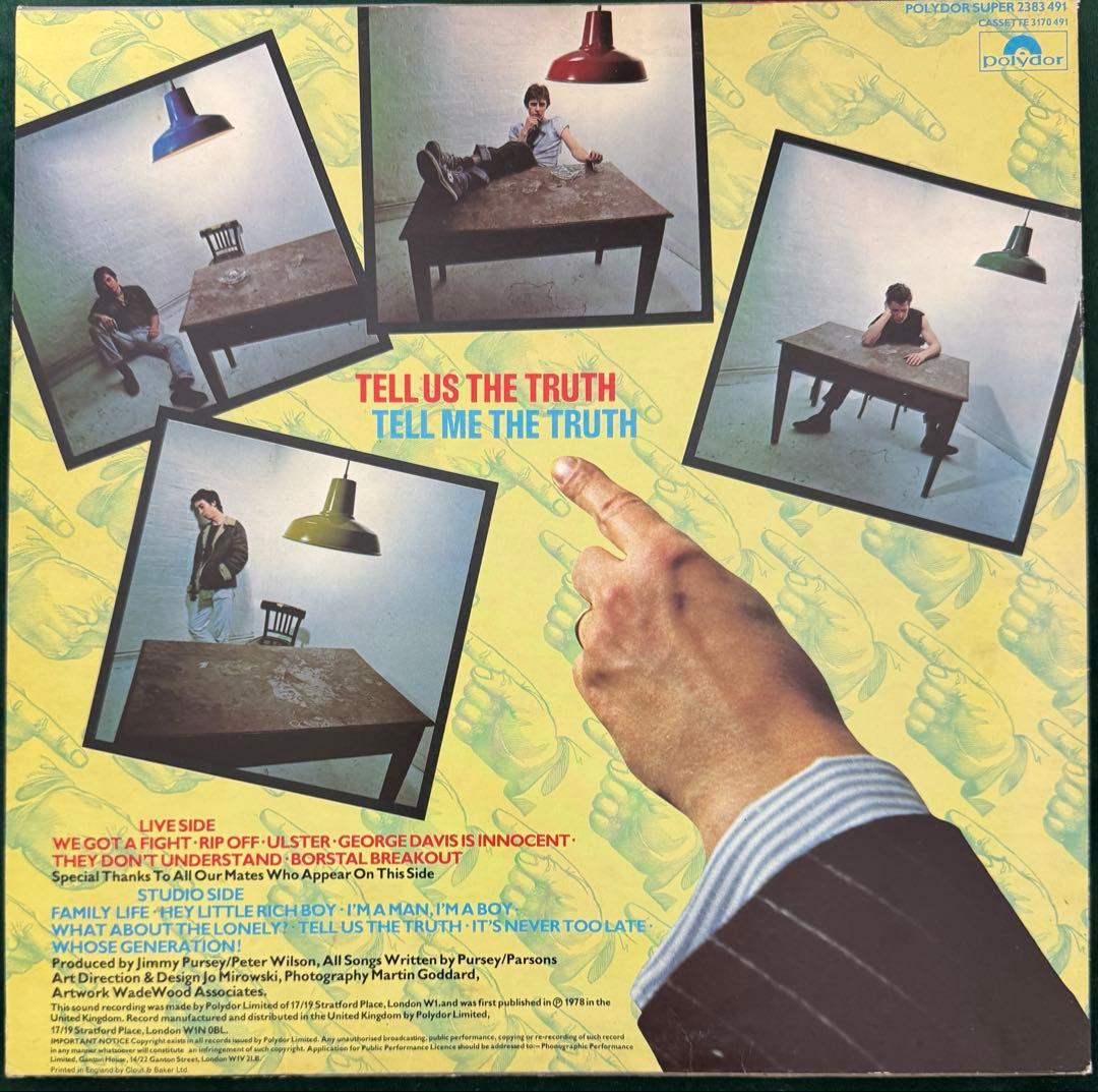SHAM69 レコード　UK original