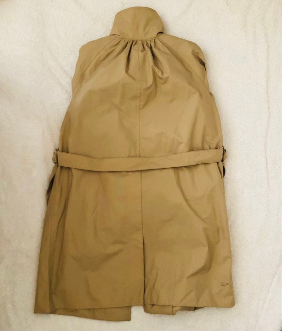 【AIGLE × SQUOVAL】別注トレンチコートトレンチコート ベージュ