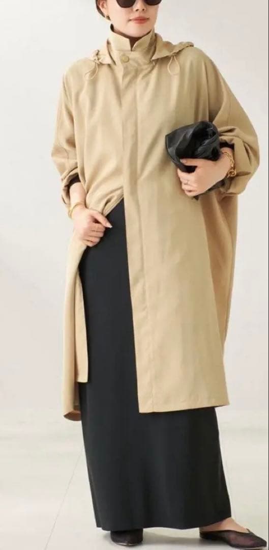 【美品】Plage ハッスイドルマンコート　ベージュ　36 トレンチ　ベージュ