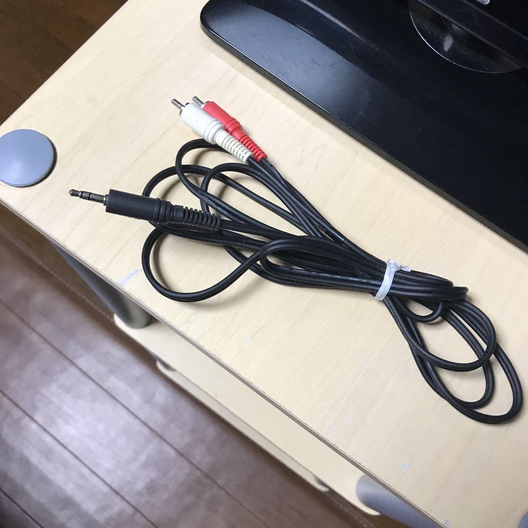 JVC オーディオケーブル　2m  ステレオミニプラグ