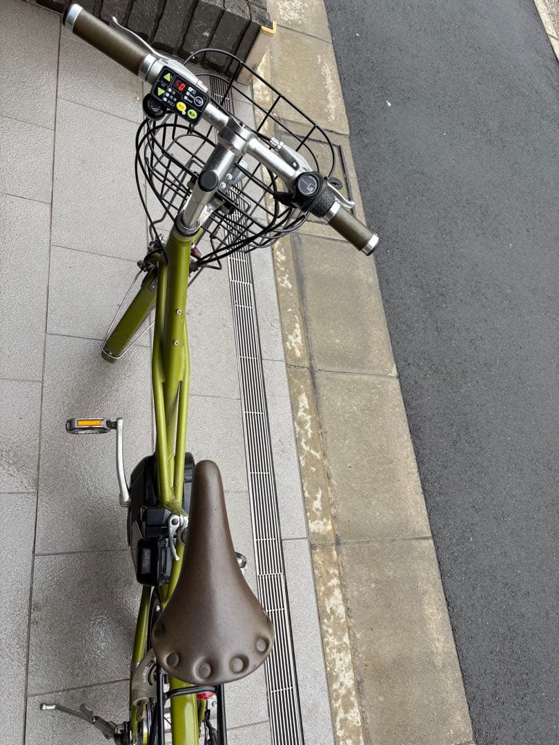 電動アシスト自転車ブリヂストン￼REAL STREAM 20 インチ8.7Ah。